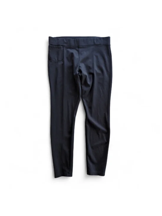 American Giant Ponte Slim Work Pant Black Pull On Size 16 - Picture 5 of 13